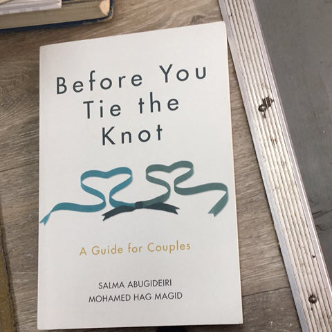 Before you tie the knot