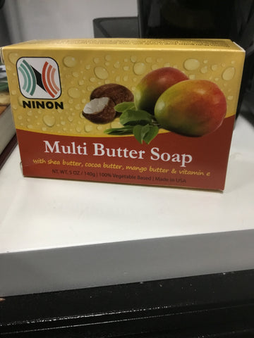 Multi butter soap
