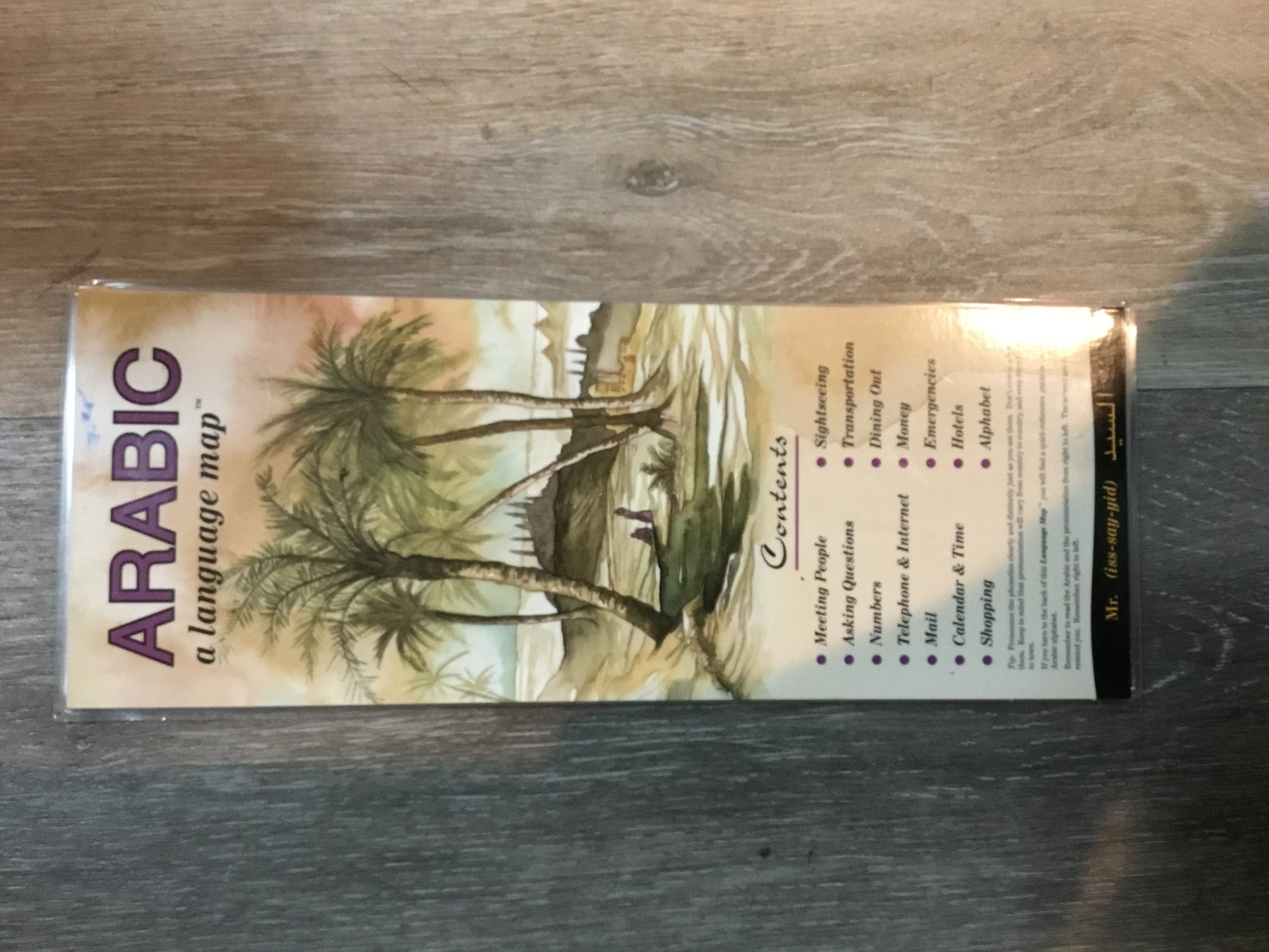 Arabic a Language Map