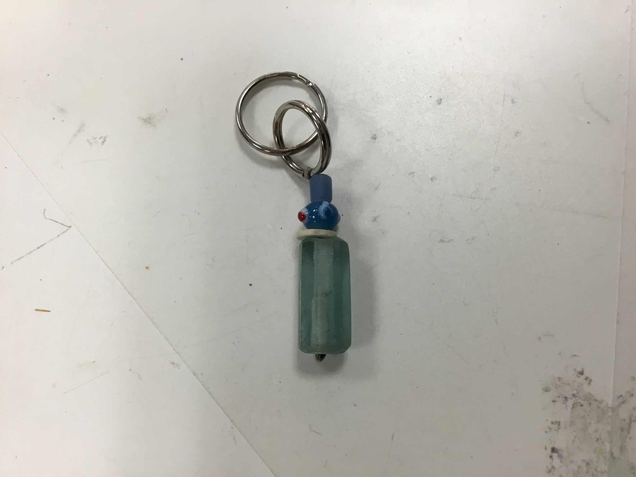 Recycled Glass Keychain