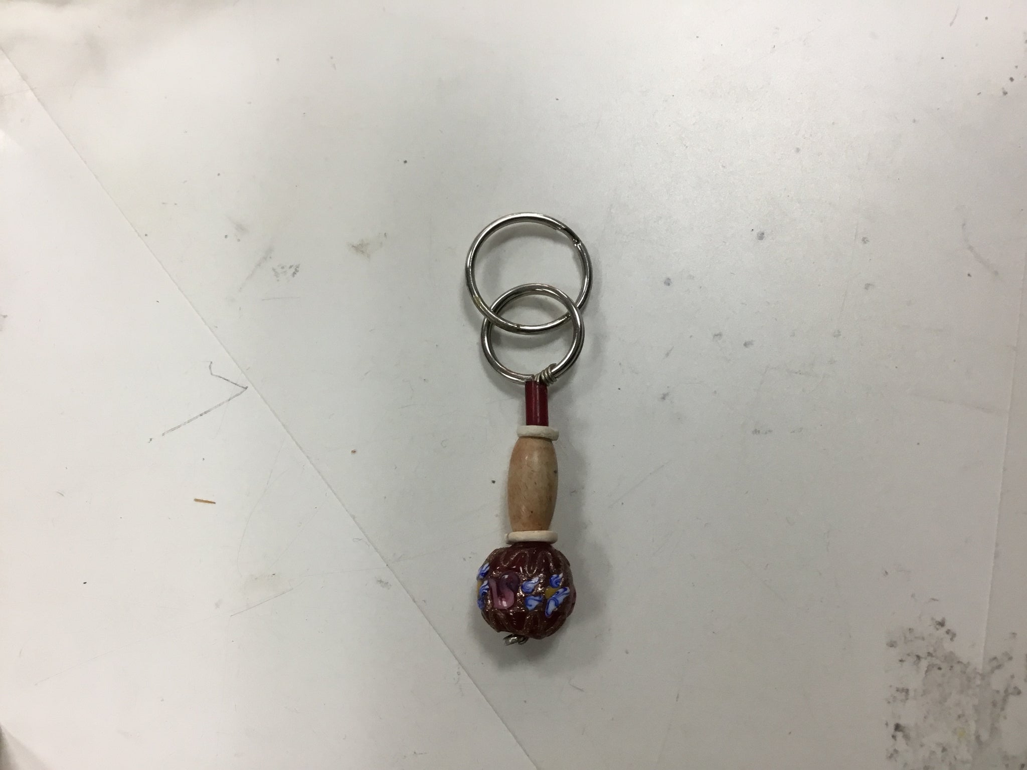 Recycled Glass Keychain