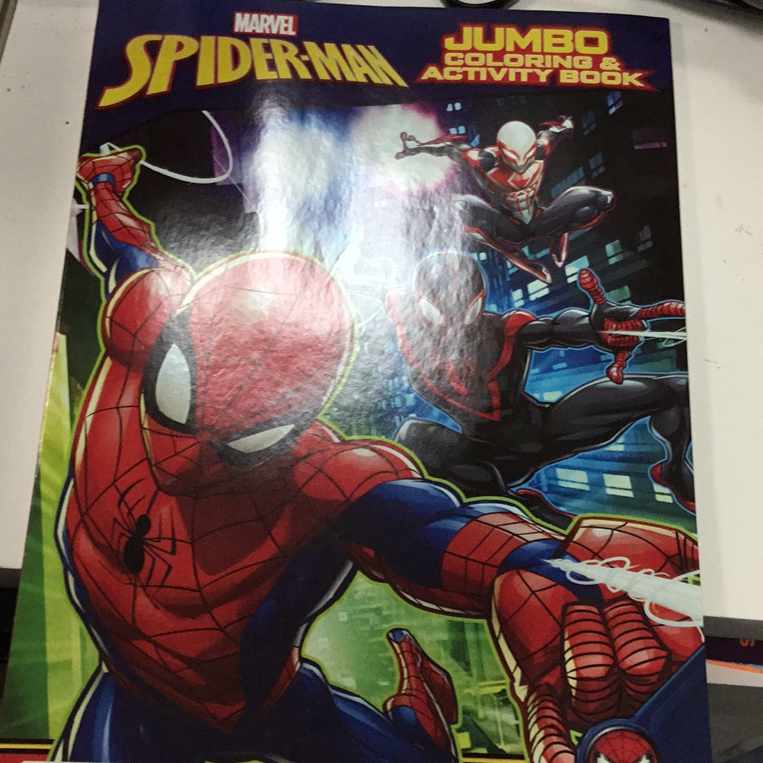 Jumbo spider man activity Book