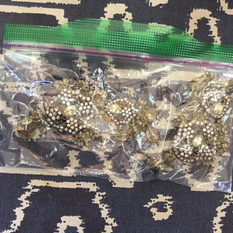 India costume earrings