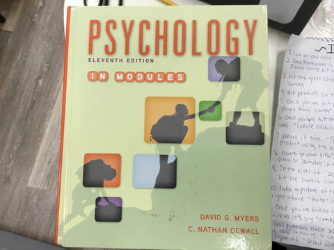 Psychology eleventh edition in modules