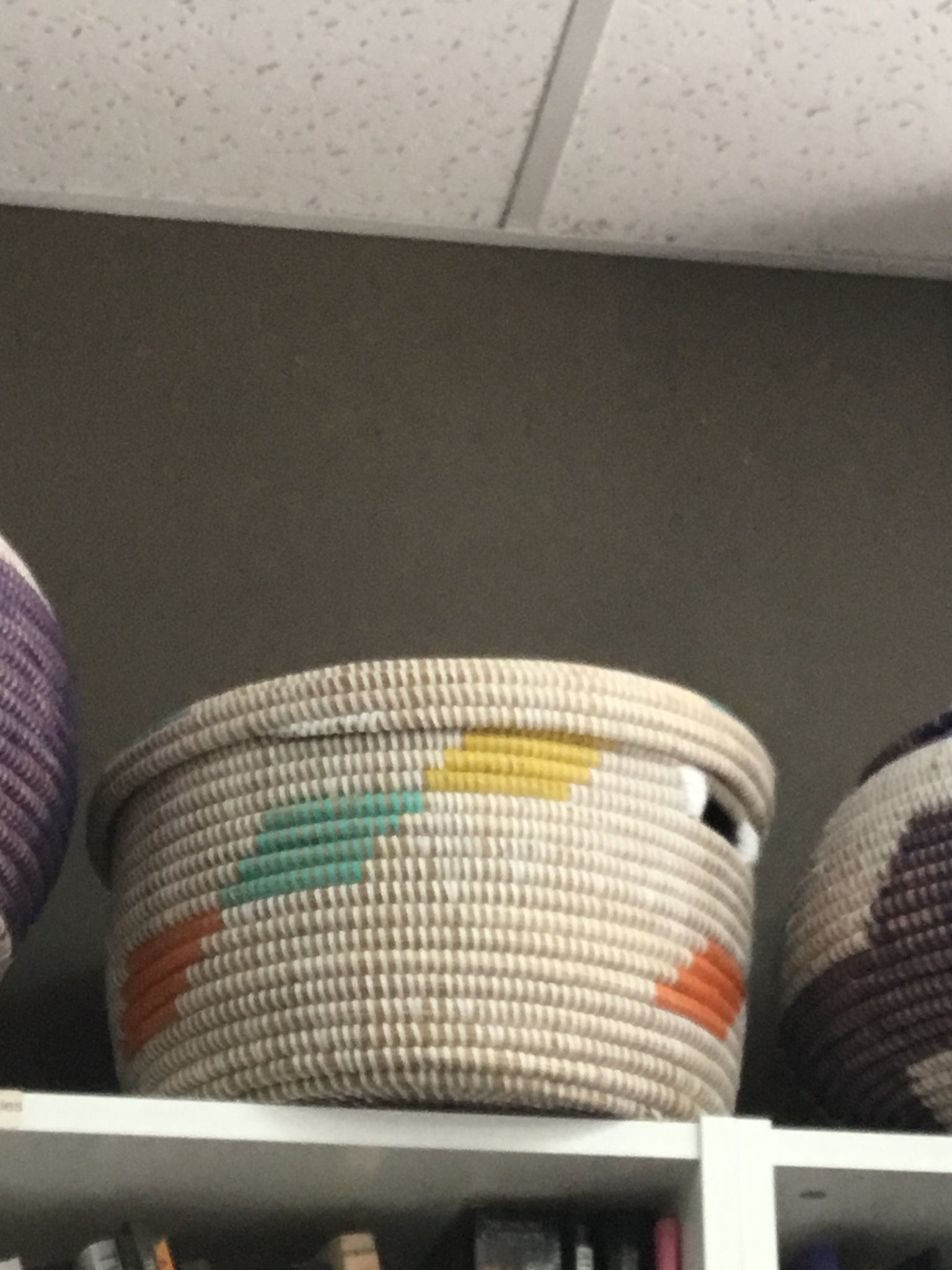 Multicoloured basket