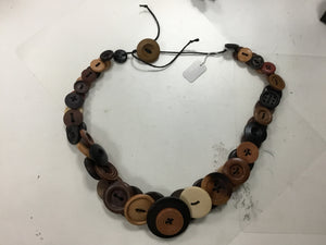 Button Necklace