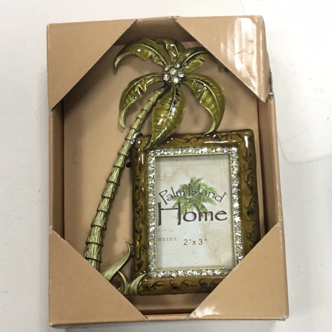 Palm Island Home Picture Frame