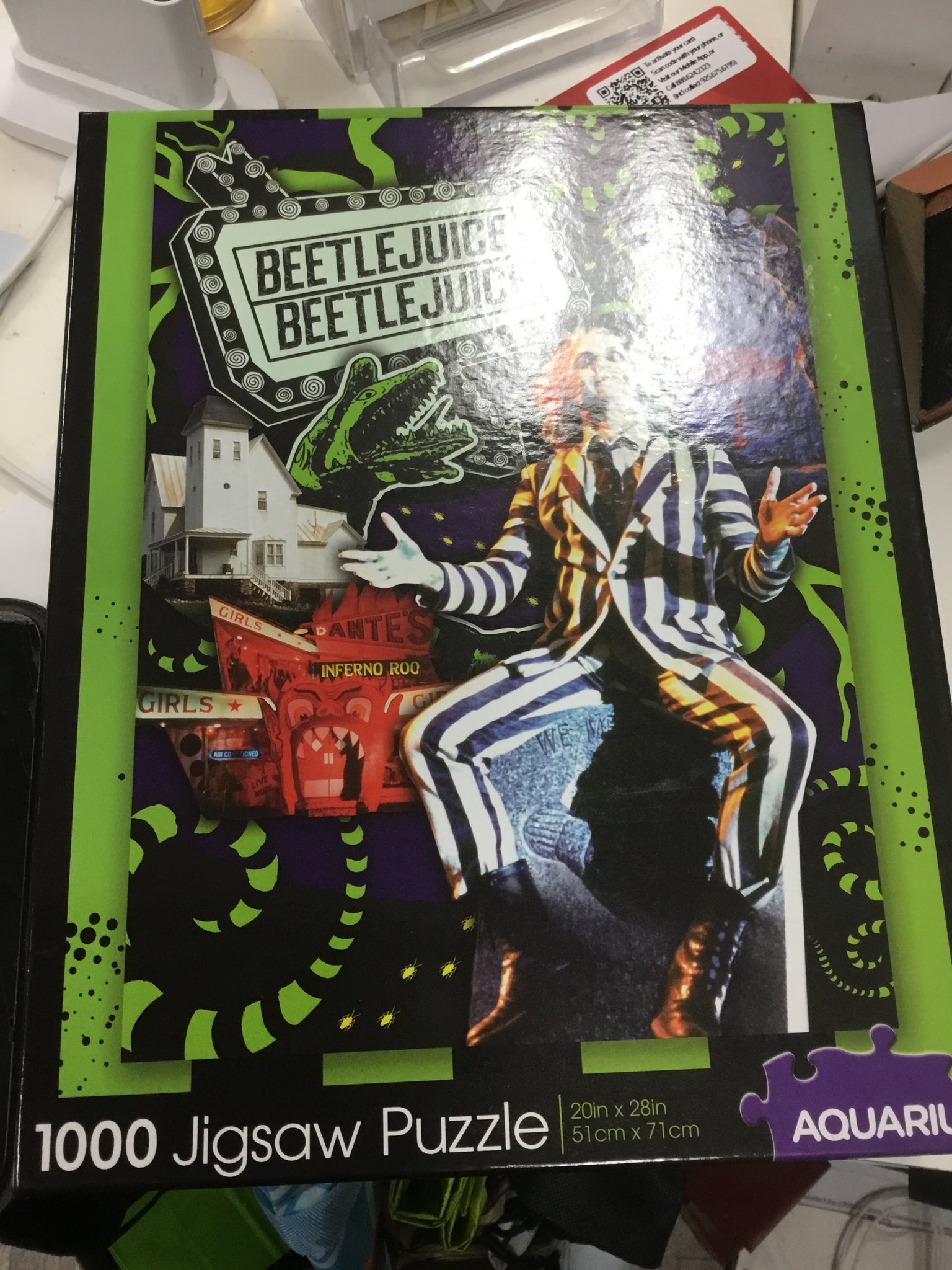 Beetle juice puzzle