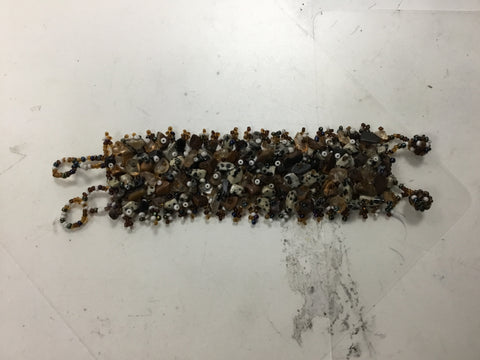 Stone and Bead Bracelet