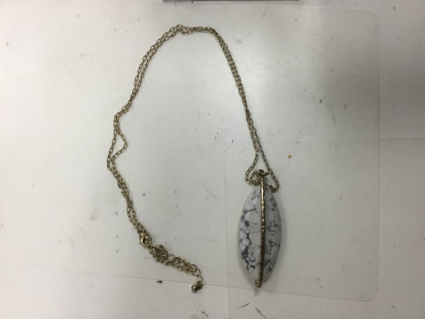 White Stone Necklace