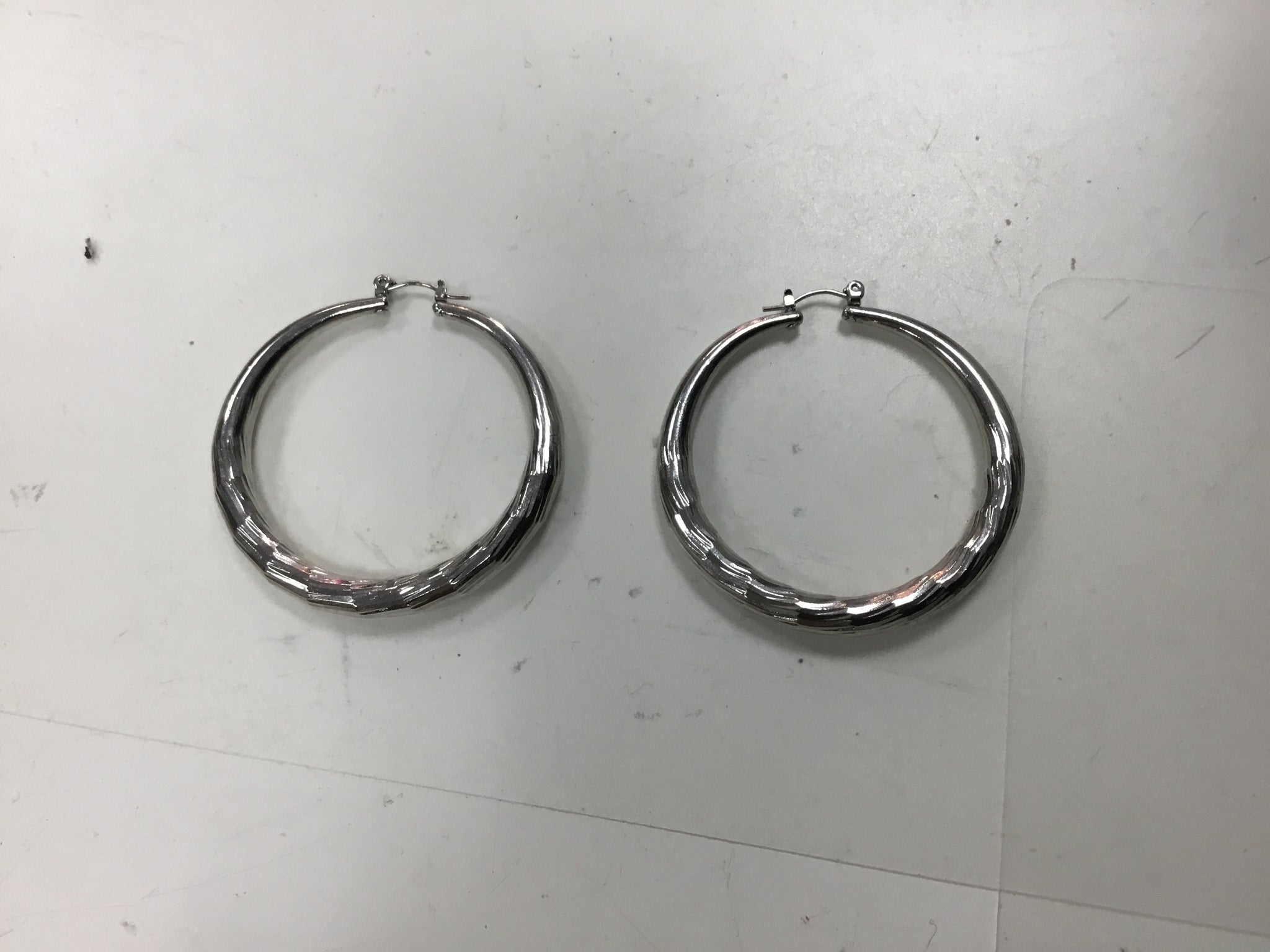 Silver Hoop Earrings