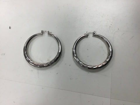 Silver Hoop Earrings