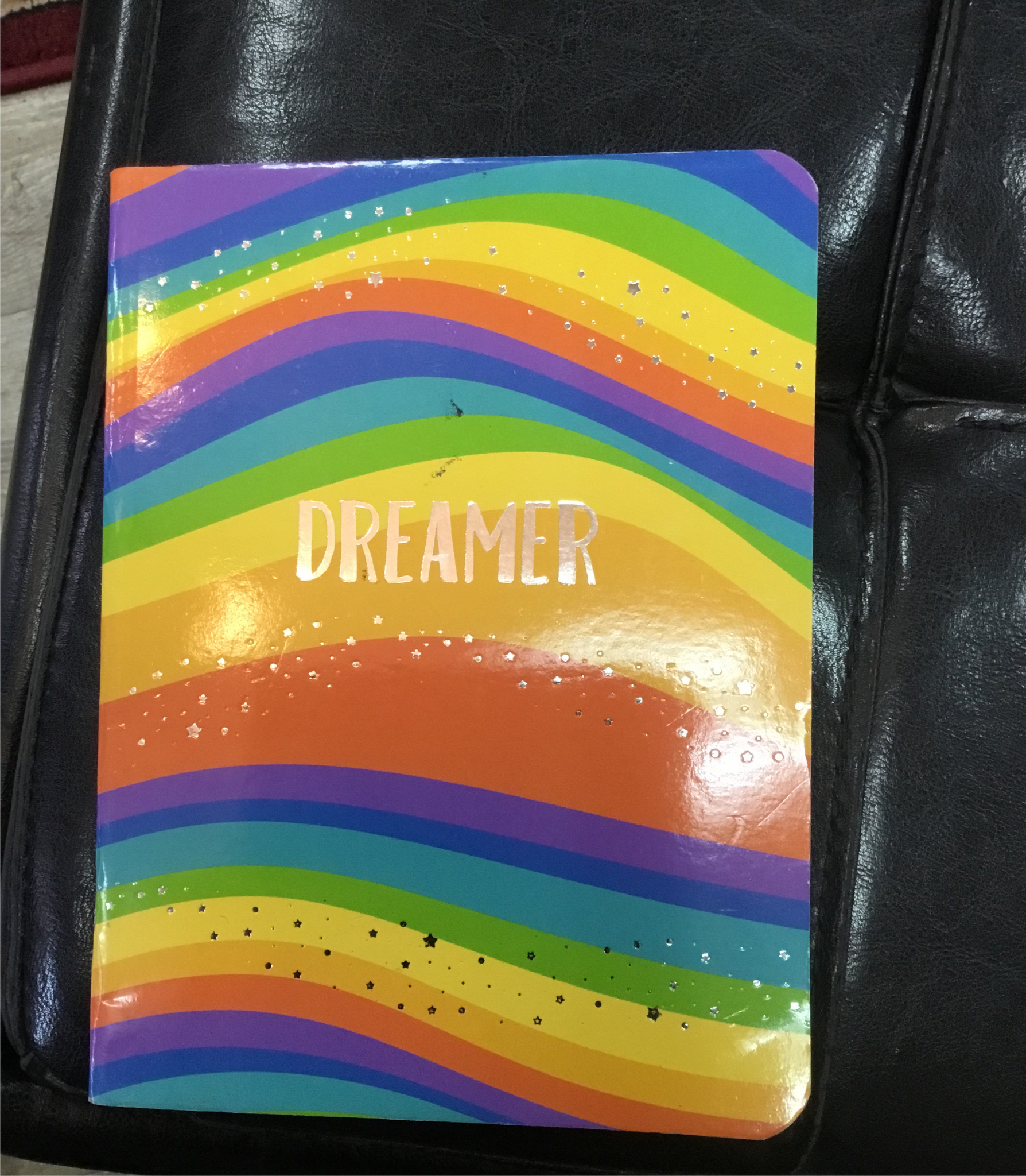 “Dreamer” Rainbow Notebook