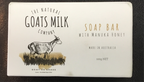 Goats Milk Soap Bar with Manuka Honey