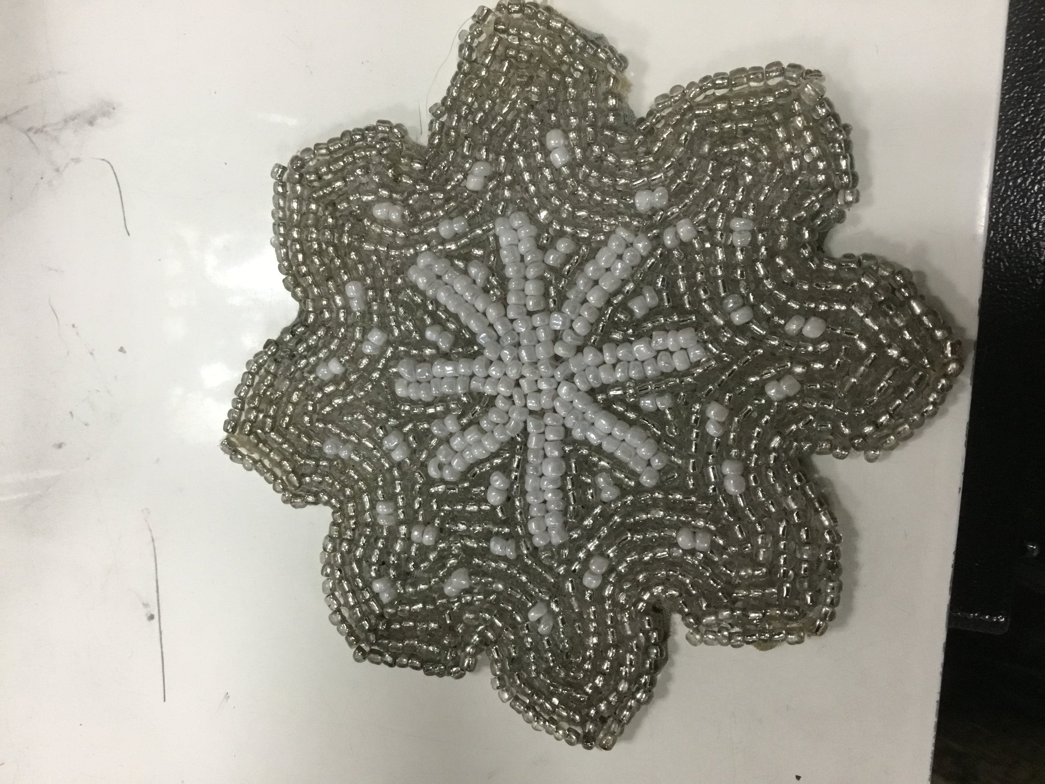 Snowflake coasters