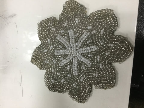 Snowflake coasters