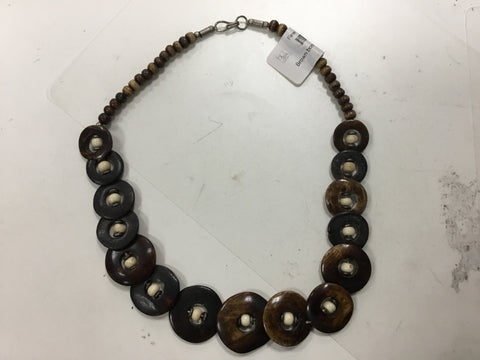 Brown Bones Necklace