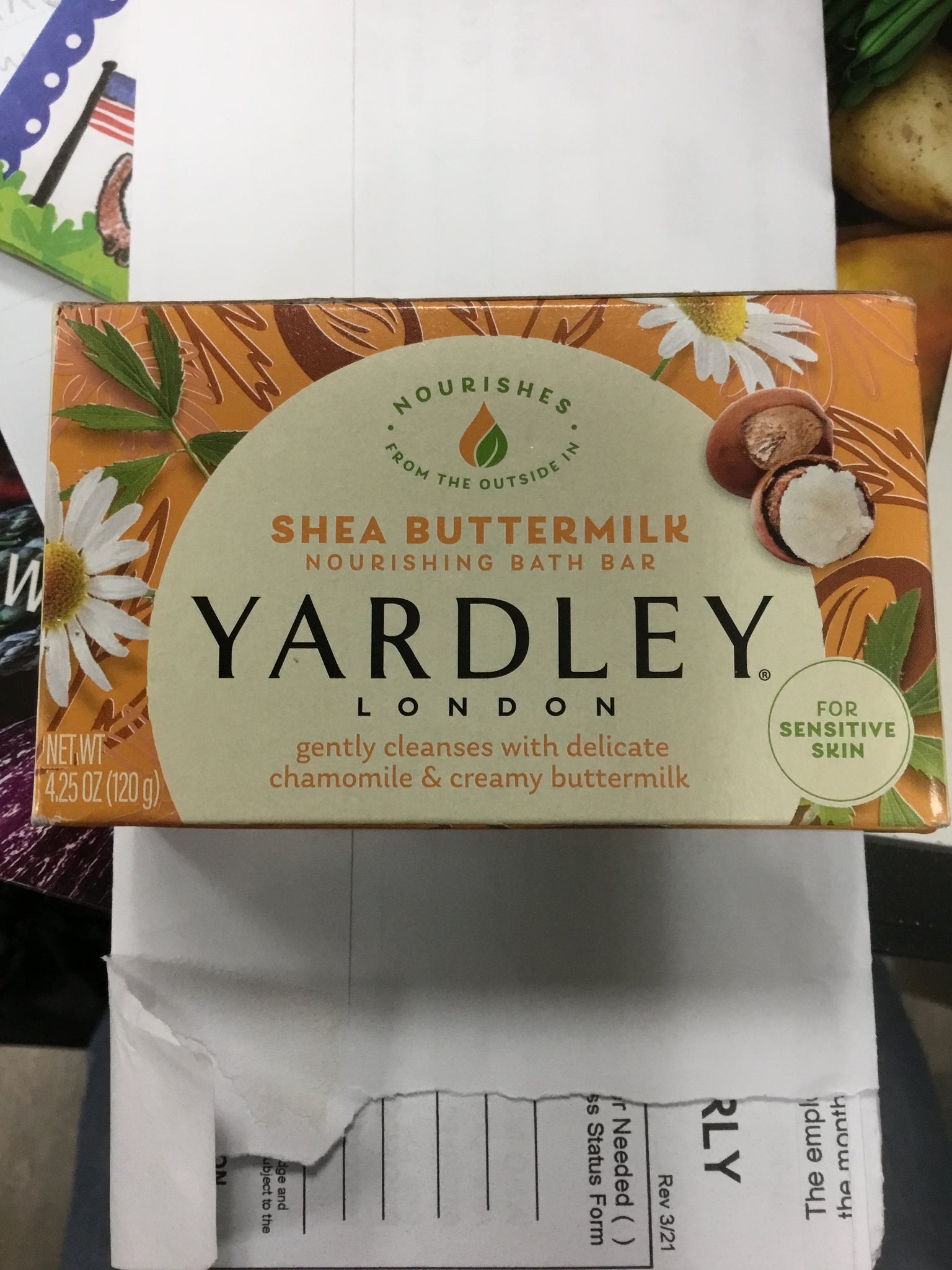 Shea buttermilk soap