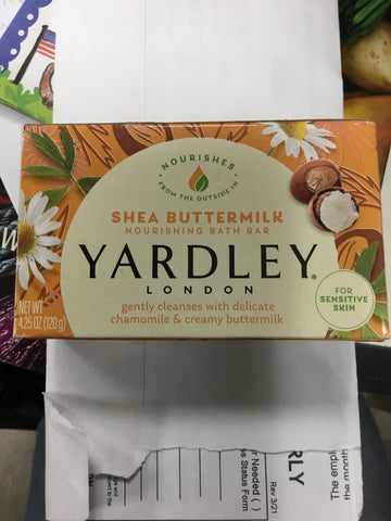 Shea buttermilk soap