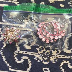 Earring and hair pin set