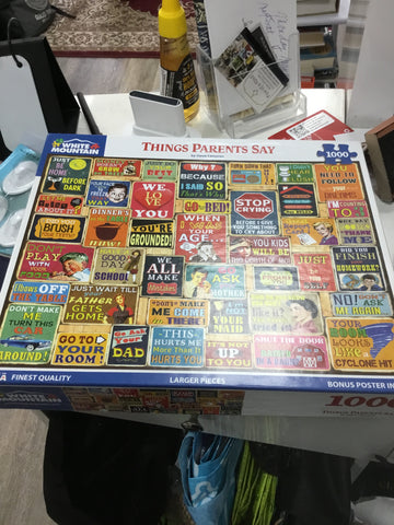 Things Parents Say Puzzle