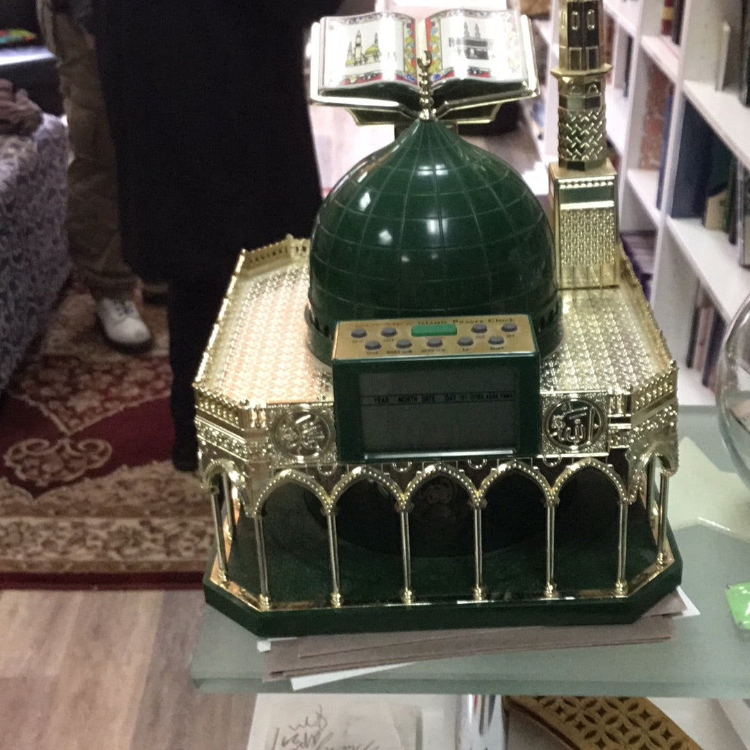 Green dome Athan clock