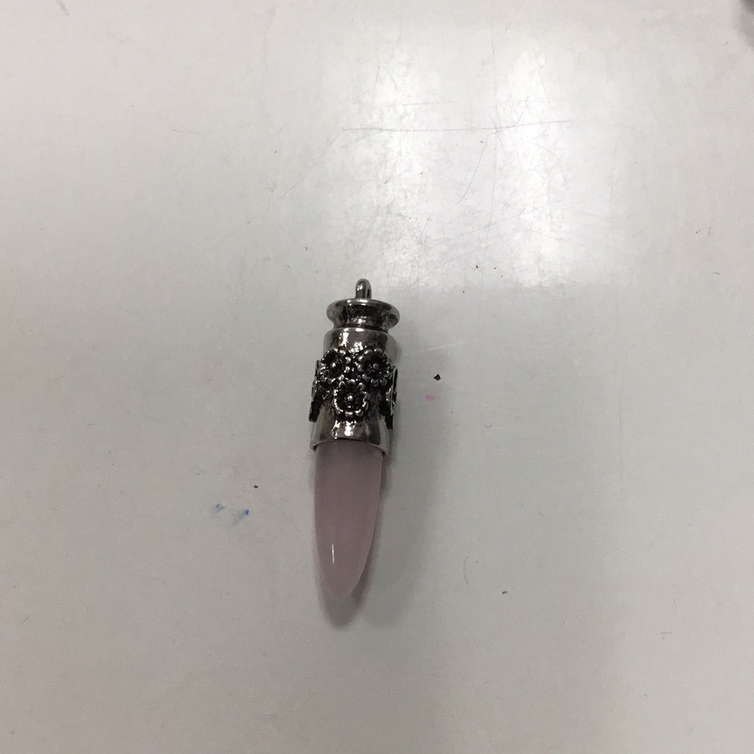 Rose quartz pendant