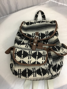 Black/Brown Backpack