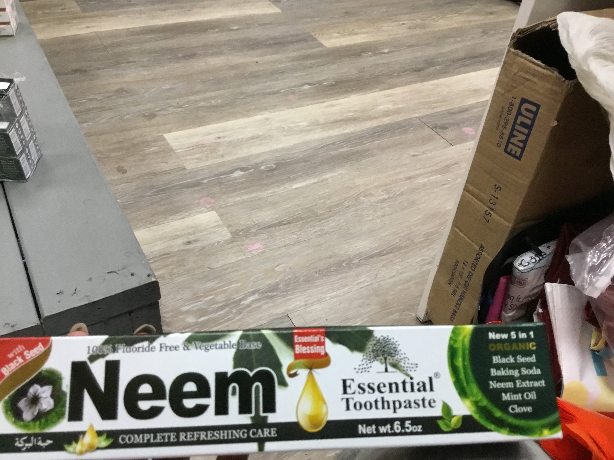 Neem toothpaste