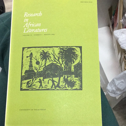 Research in African literatures