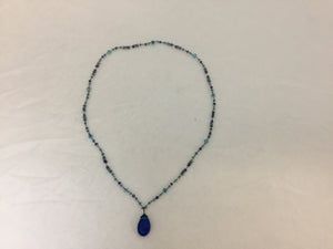 Blue Stone Necklace