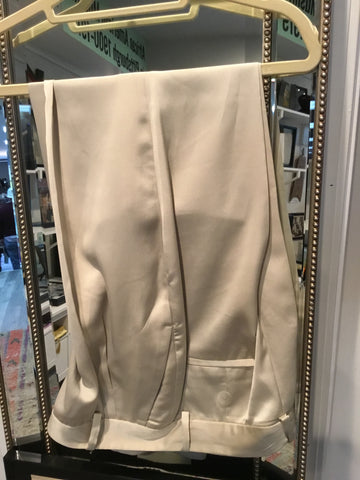 Sdesigns cream satin pant