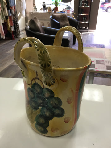 Italian floral vase