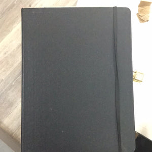 Black journal sketch book