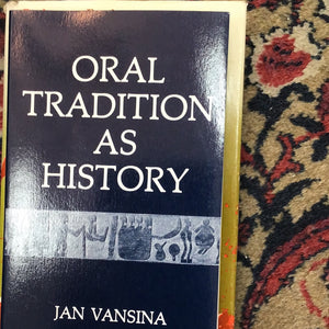 Oral tradition as history