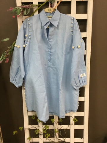 Sdesigns handmade pearl tunic