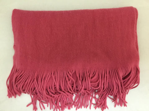 pink scarf