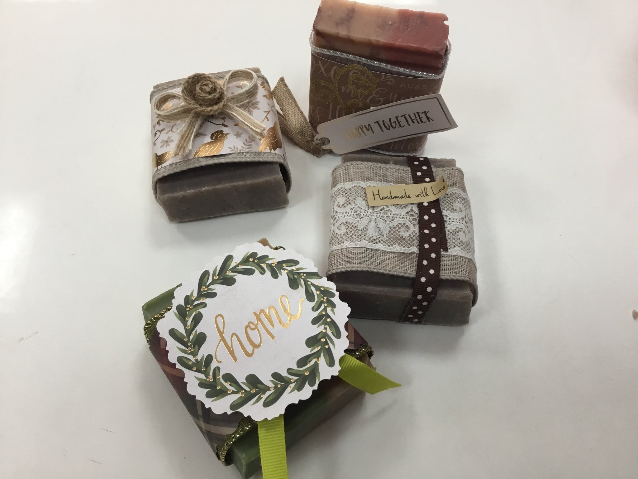 Handmade with love soap