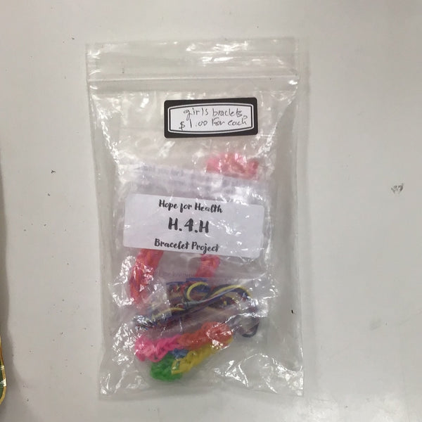 Girls bracelet  hope for health