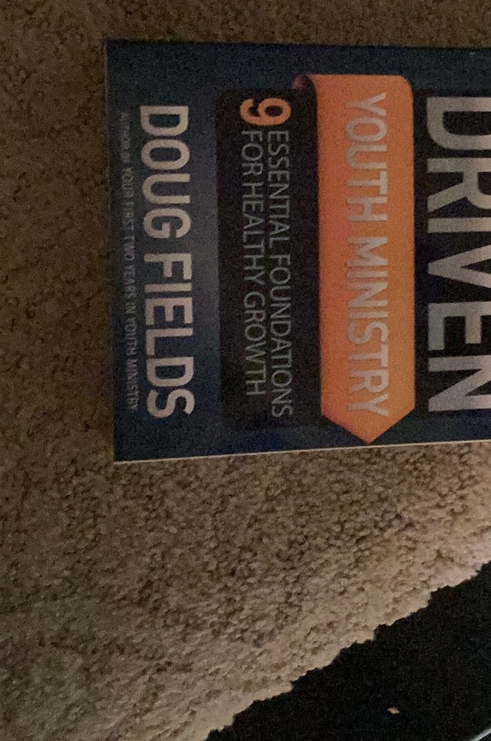 Purpose driven youth ministry