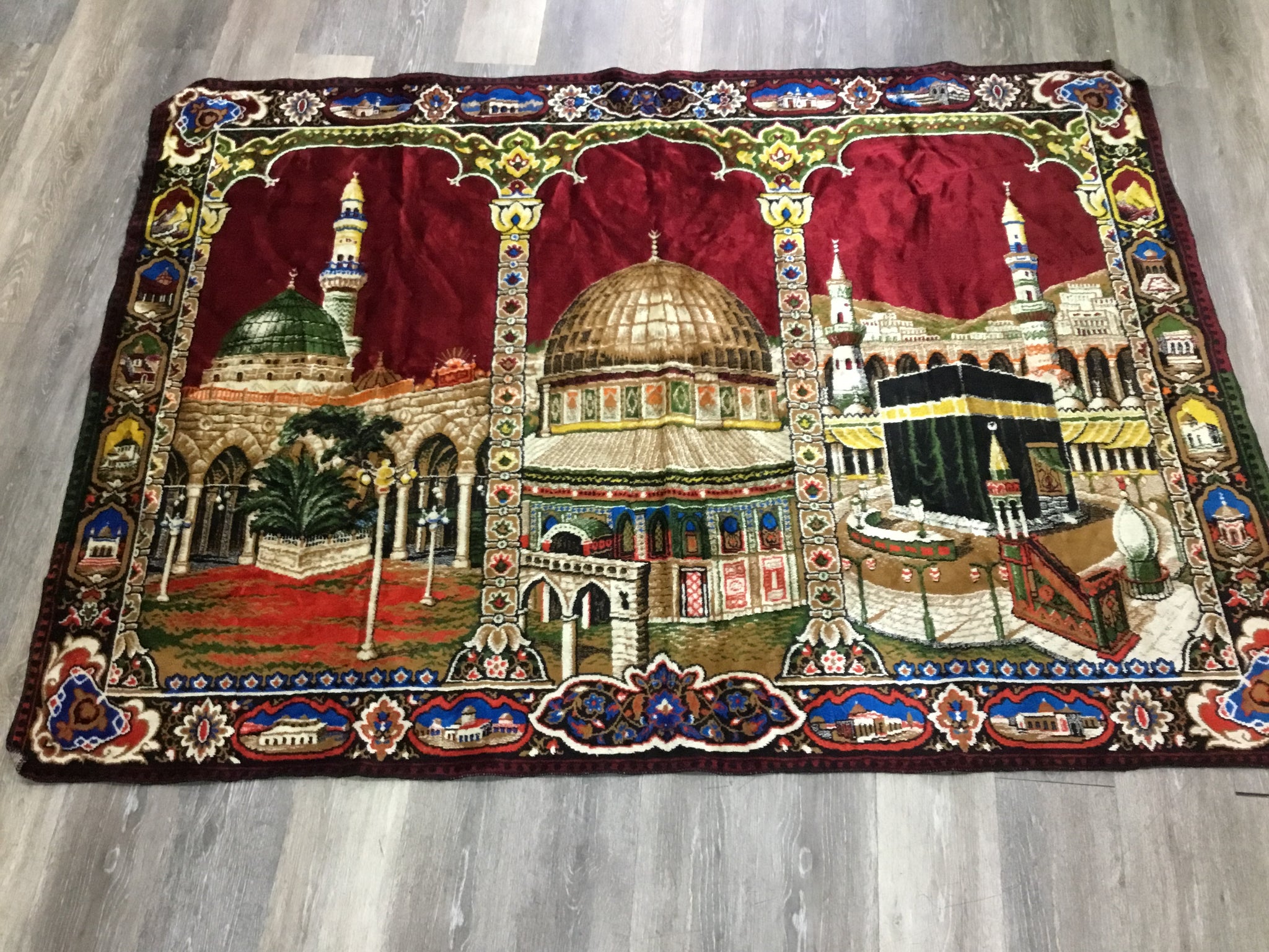 Large prayer rug