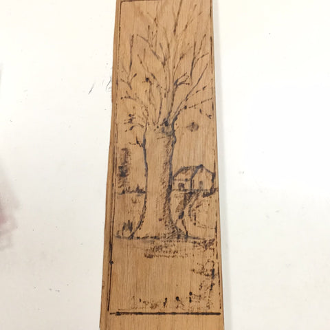 Male Wood Burner Piece