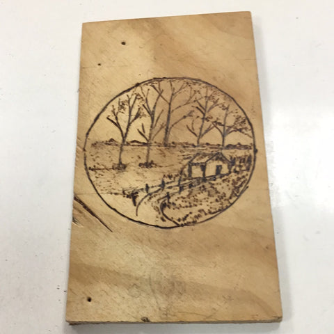 Male Wood Burner Piece