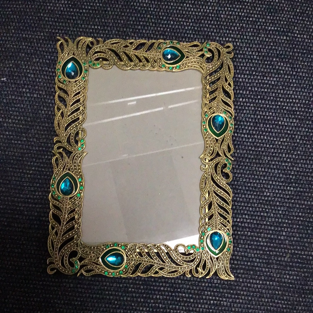 Turquoise picture frame