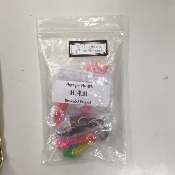 Girls bracelet  hope for health