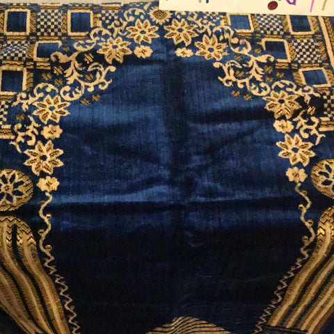 Blue Prayer Rug