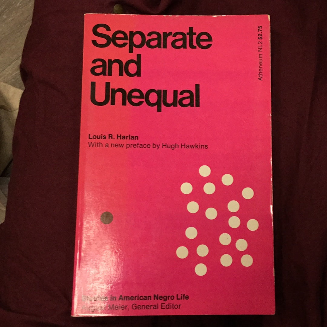 Separate and Unequal