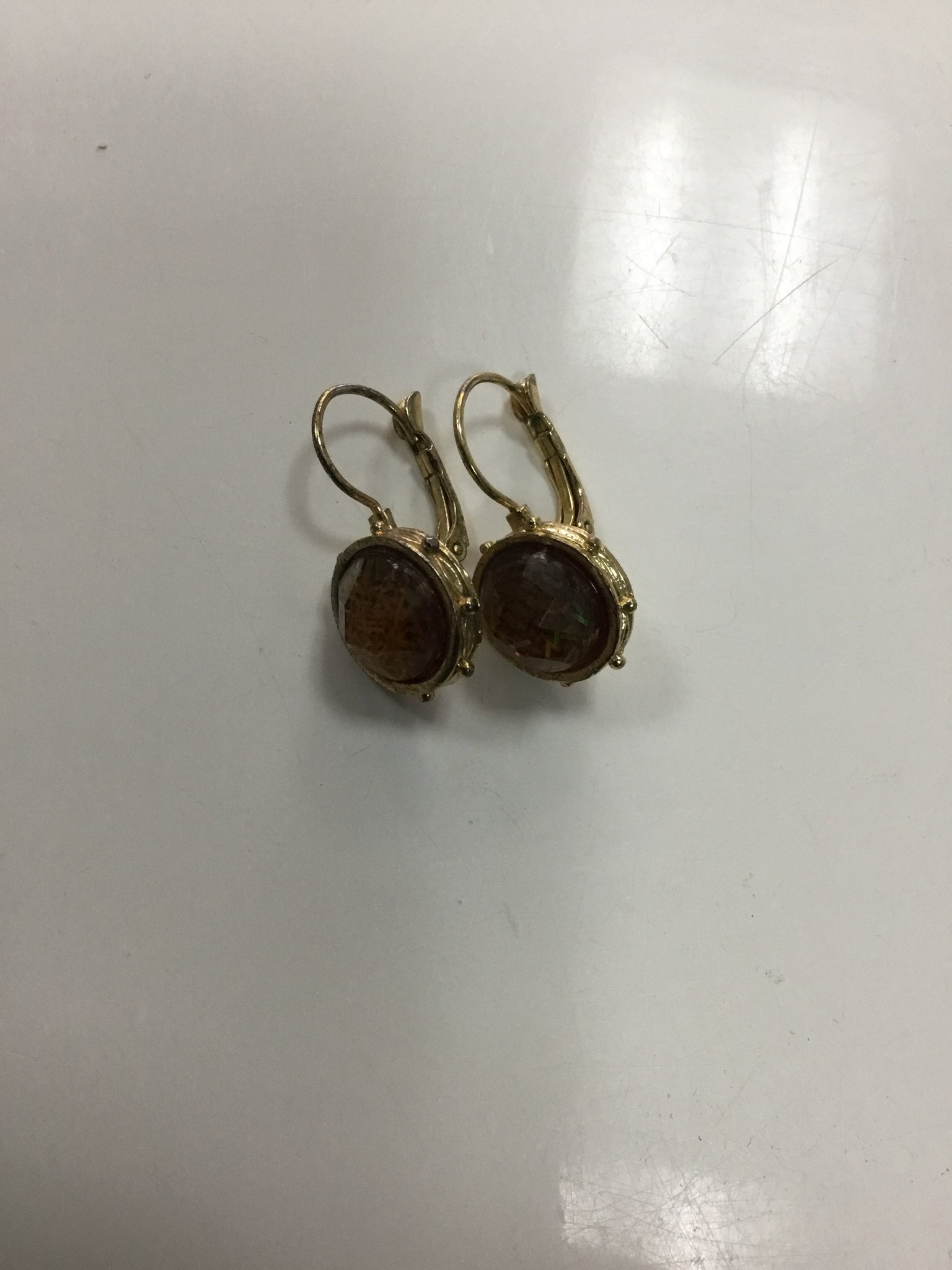 Amber earrings