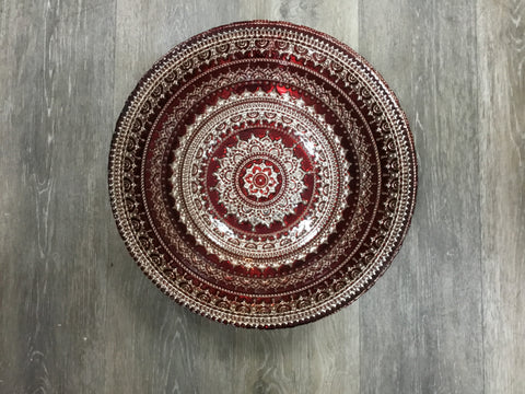 Medium red bowl
