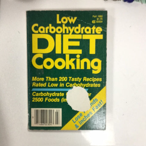 Low carbohydrate diet